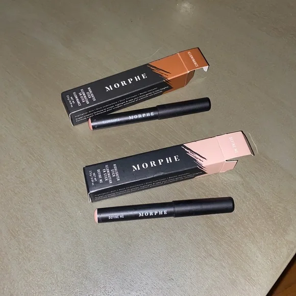 NWT Set of 2 Morphe Highlighter Stick Illuminance shimmer & Define Me - Picture 1 of 8